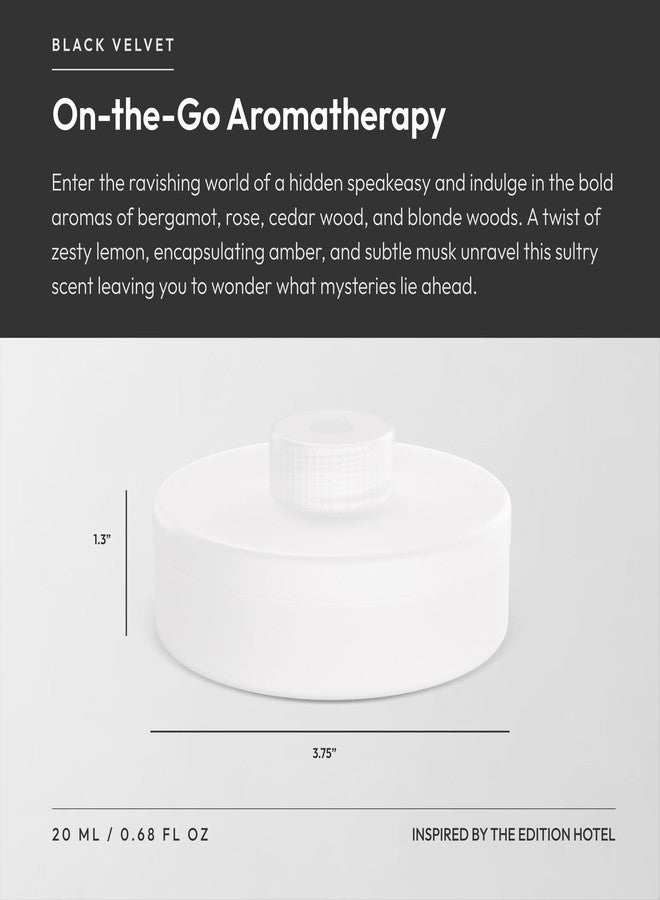 Aroma360 - Smart Car Diffuser Oil - Black Velvet - Premium Car Air Freshener Cartridge - Zesty Citrus, Black Fig, & Floral Rose - Essential Oils - Vegan - Aromatherapy - Cars, Trucks, SUVs, RVs & More - Image 3